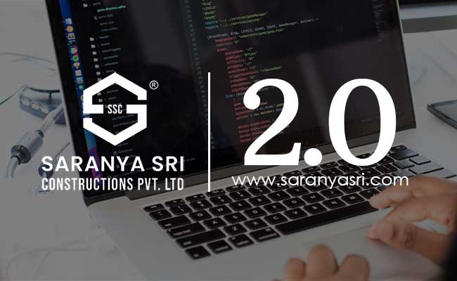 Website Designing Upgradation of Saranya Sri Constructions